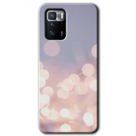 Poco X3 GT Blur Lights Baskılı Uyumlu Silikon Kılıf