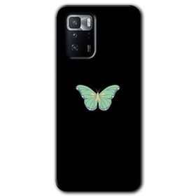 Poco X3 GT Butterfly Tree Baskılı Uyumlu Silikon Kılıf