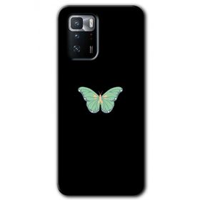 Poco X3 GT Butterfly Tree Baskılı Uyumlu Silikon Kılıf