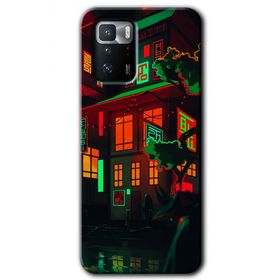 Poco X3 GT China Street Baskılı Uyumlu Silikon Kılıf