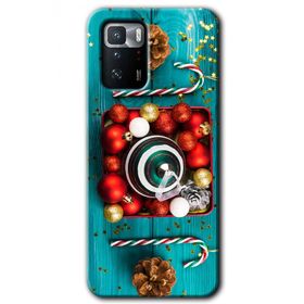 Poco X3 GT Christmas Baskılı Uyumlu Silikon Kılıf