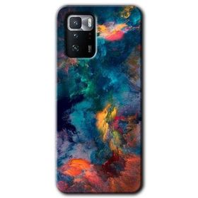 Poco X3 GT Color Storm Baskılı Uyumlu Silikon Kılıf