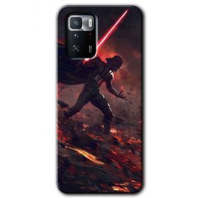 Poco X3 GT Darh Vader Wars Baskılı Uyumlu Silikon Kılıf
