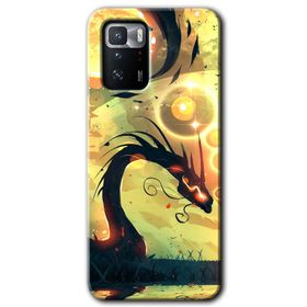 Poco X3 GT Digital Dragon Baskılı Uyumlu Silikon Kılıf