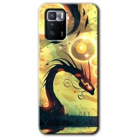 Poco X3 GT Digital Dragon Baskılı Uyumlu Silikon Kılıf