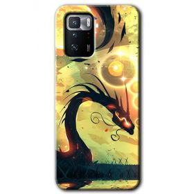 Poco X3 GT Digital Dragon Baskılı Uyumlu Silikon Kılıf