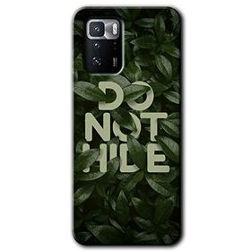 Poco X3 GT Do Not Hide Baskılı Uyumlu Silikon Kılıf