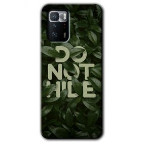 Poco X3 GT Do Not Hide Baskılı Uyumlu Silikon Kılıf