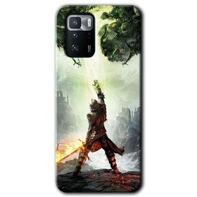 Poco X3 GT Dragon Hunter Baskılı Uyumlu Silikon Kılıf
