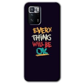 Poco X3 GT Everything Baskılı Uyumlu Silikon Kılıf