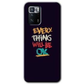 Poco X3 GT Everything Baskılı Uyumlu Silikon Kılıf
