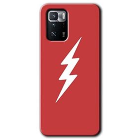 Poco X3 GT Flash Logo Baskılı Uyumlu Silikon Kılıf