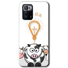 Poco X3 GT Flash Logo Baskılı Uyumlu Silikon Kılıf