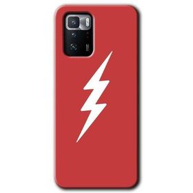 Poco X3 GT Flash Logo Baskılı Uyumlu Silikon Kılıf