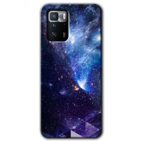 Poco X3 GT Galaksi Baskılı Uyumlu Silikon Kılıf