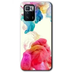 Poco X3 GT Gökkuşağı Color Baskılı Uyumlu Silikon Kılıf