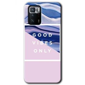 Poco X3 GT Good Vibes Baskılı Uyumlu Silikon Kılıf