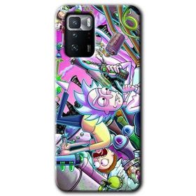 Poco X3 GT Graffiti Çizgi Film Baskılı Uyumlu Silikon Kılıf