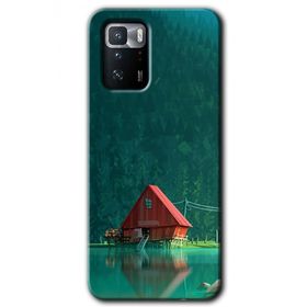 Poco X3 GT House In Woods Baskılı Uyumlu Silikon Kılıf