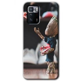 Poco X3 GT I am Groot Baskılı Uyumlu Silikon Kılıf