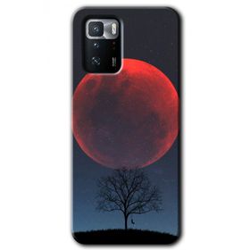 Poco X3 GT Kanlı Ay Baskılı Uyumlu Silikon Kılıf
