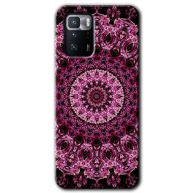 Poco X3 GT Mandala Patterns Kaleidoscope Baskılı Uyumlu Silikon Kılıf