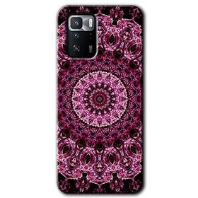 Poco X3 GT Mandala Patterns Kaleidoscope Baskılı Uyumlu Silikon Kılıf