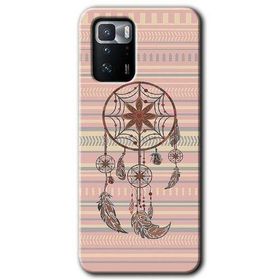 Poco X3 GT Mandala Retro Baskılı Uyumlu Silikon Kılıf