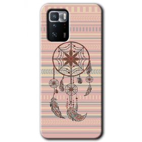 Poco X3 GT Mandala Retro Baskılı Uyumlu Silikon Kılıf