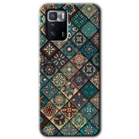 Poco X3 GT Mat Mandala Baskılı Uyumlu Silikon Kılıf