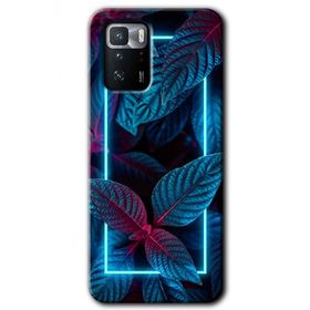 Poco X3 GT Mekanik Yaprak 4 Baskılı Uyumlu Silikon Kılıf