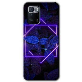Poco X3 GT Mekanik Yaprak 5 Baskılı Uyumlu Silikon Kılıf