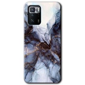 Poco X3 GT Otantik Mermer Baskılı Uyumlu Silikon Kılıf