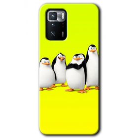Poco X3 GT Penguenler Baskılı Uyumlu Silikon Kılıf