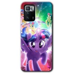 Poco X3 GT Pony Baskılı Uyumlu Silikon Kılıf