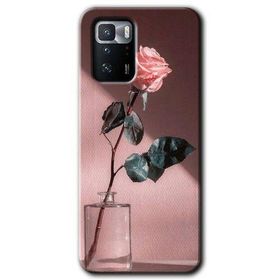 Poco X3 GT Retro Gül Baskılı Uyumlu Silikon Kılıf