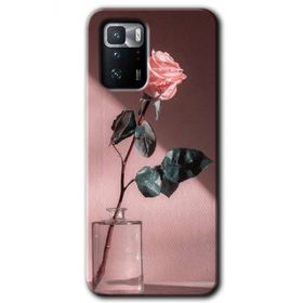 Poco X3 GT Retro Gül Baskılı Uyumlu Silikon Kılıf