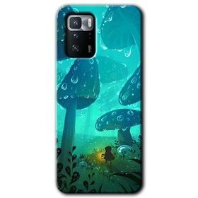 Poco X3 GT Silhoutte Dropss Baskılı Uyumlu Silikon Kılıf