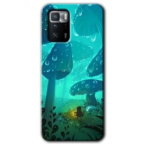 Poco X3 GT Silhoutte Dropss Baskılı Uyumlu Silikon Kılıf