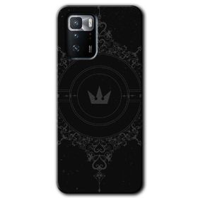 Poco X3 GT Siyah Mandala 1 Baskılı Uyumlu Silikon Kılıf