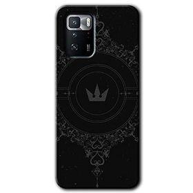 Poco X3 GT Siyah Mandala 1 Baskılı Uyumlu Silikon Kılıf
