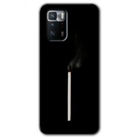 Poco X3 GT Sönmüş Kibrit Baskılı Uyumlu Silikon Kılıf