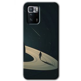 Poco X3 GT Space Planet Baskılı Uyumlu Silikon Kılıf