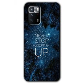 Poco X3 GT Stars Wallpaper Baskılı Uyumlu Silikon Kılıf