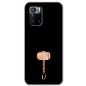 Poco X3 GT Thor Çekiç Baskılı Uyumlu Silikon Kılıf