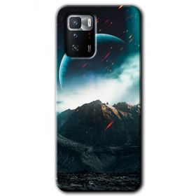 Poco X3 GT Uzay Gökyüzü Baskılı Uyumlu Silikon Kılıf