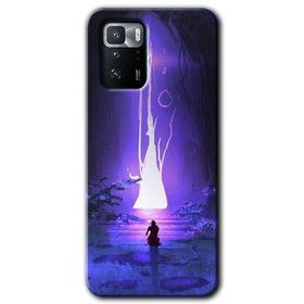Poco X3 GT Wanderer Silhouette Baskılı Uyumlu Silikon Kılıf