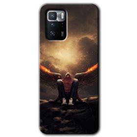 Poco X3 GT Wings of Power Baskılı Uyumlu Silikon Kılıf