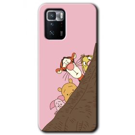 Poco X3 GT Winnie the Pooh Baskılı Uyumlu Silikon Kılıf
