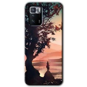 Poco X3 GT Yalnız Savaşcı Baskılı Uyumlu Silikon Kılıf